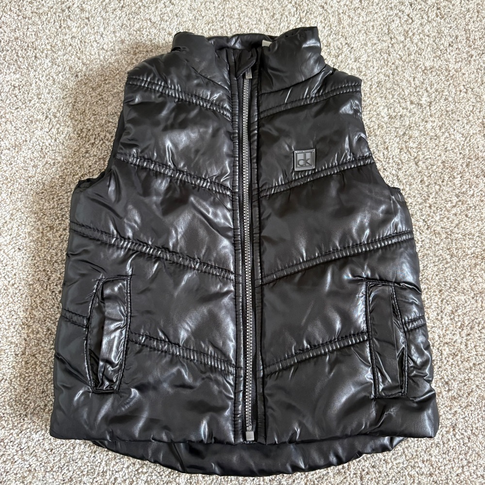 Calvin Klein Baby Black Puffer Vest size 18 months